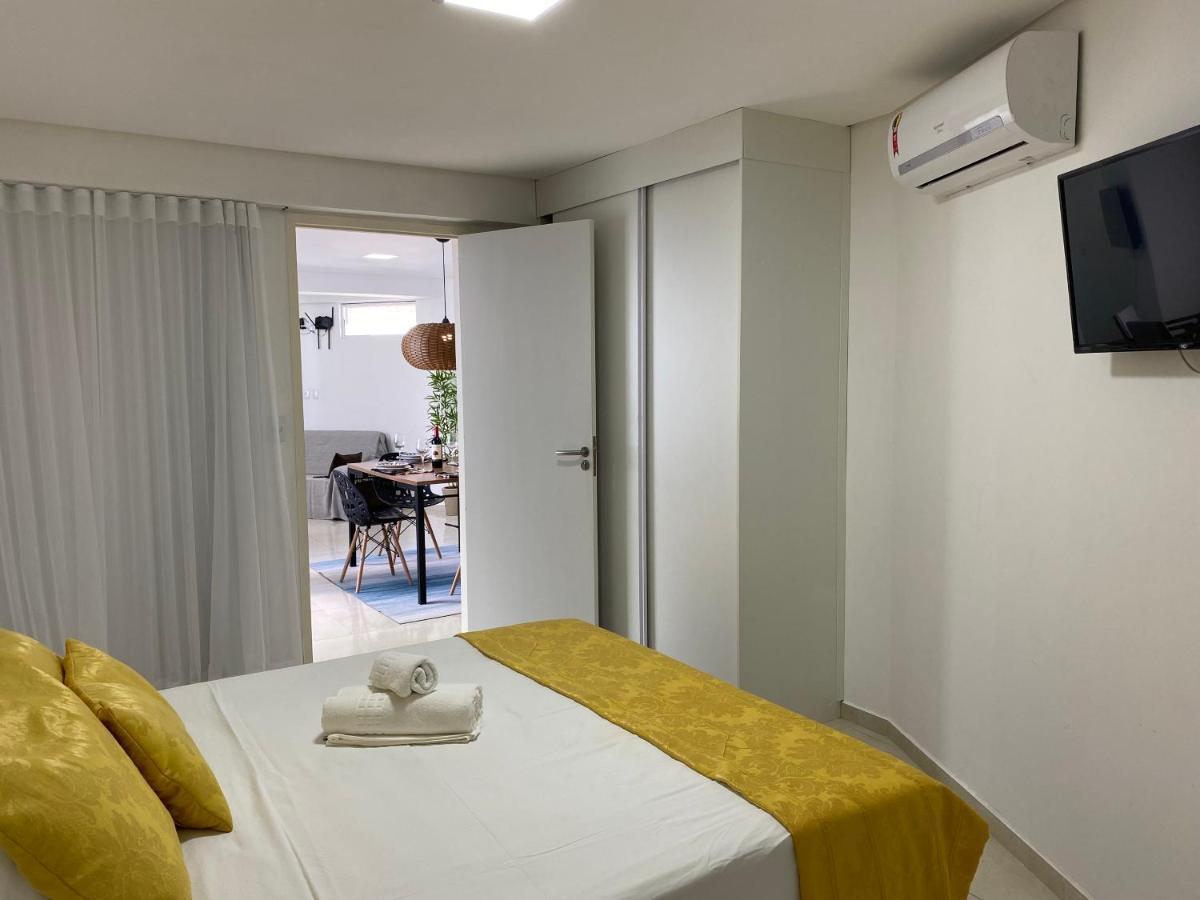 Bela Hospedagem - Pé na areia no Bessa, 02 suites, wifi - Vista piscina e mar João Pessoa Exterior foto